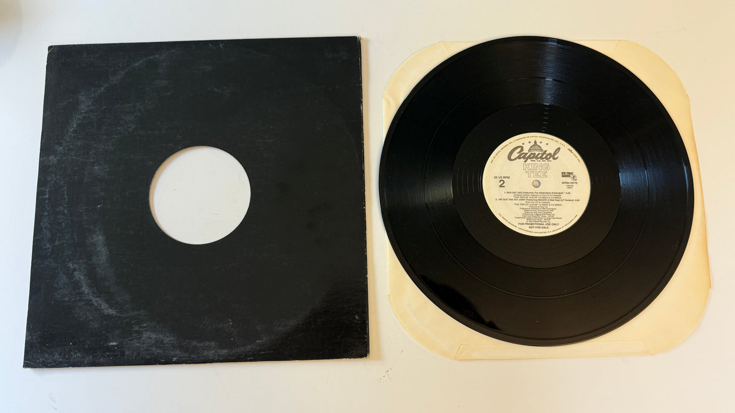 King Tee Black Togetha Again Used Vinyl 12" Single VG+\VG