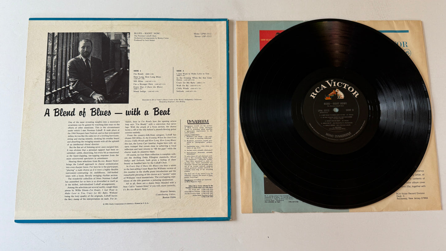 Norman Luboff Choir Blues Used Vinyl LP VG+\VG