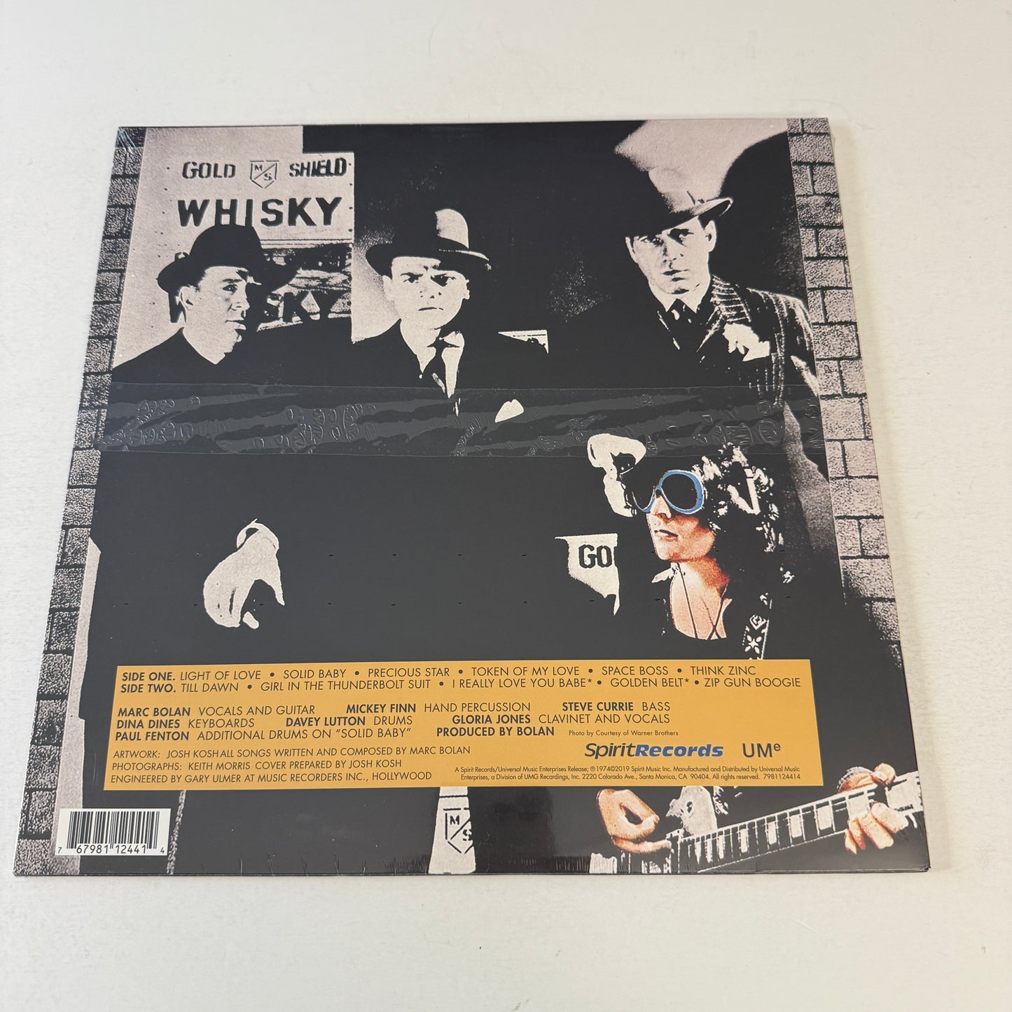 T. Rex Bolan's Zip Gun New Vinyl LP M\M