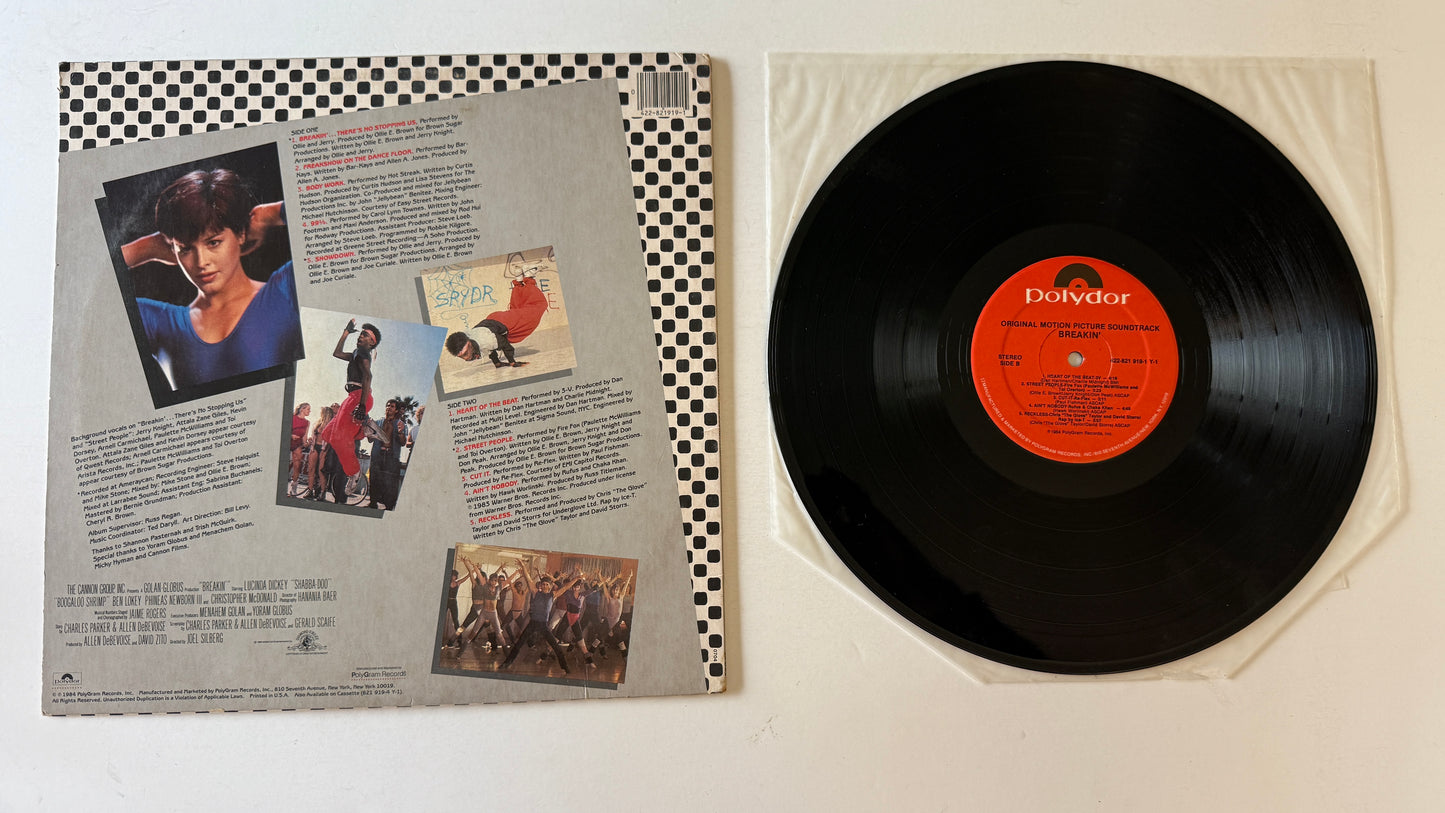 Various Breakin' - Original Motion Picture Soundtrack Used Vinyl LP VG+\VG