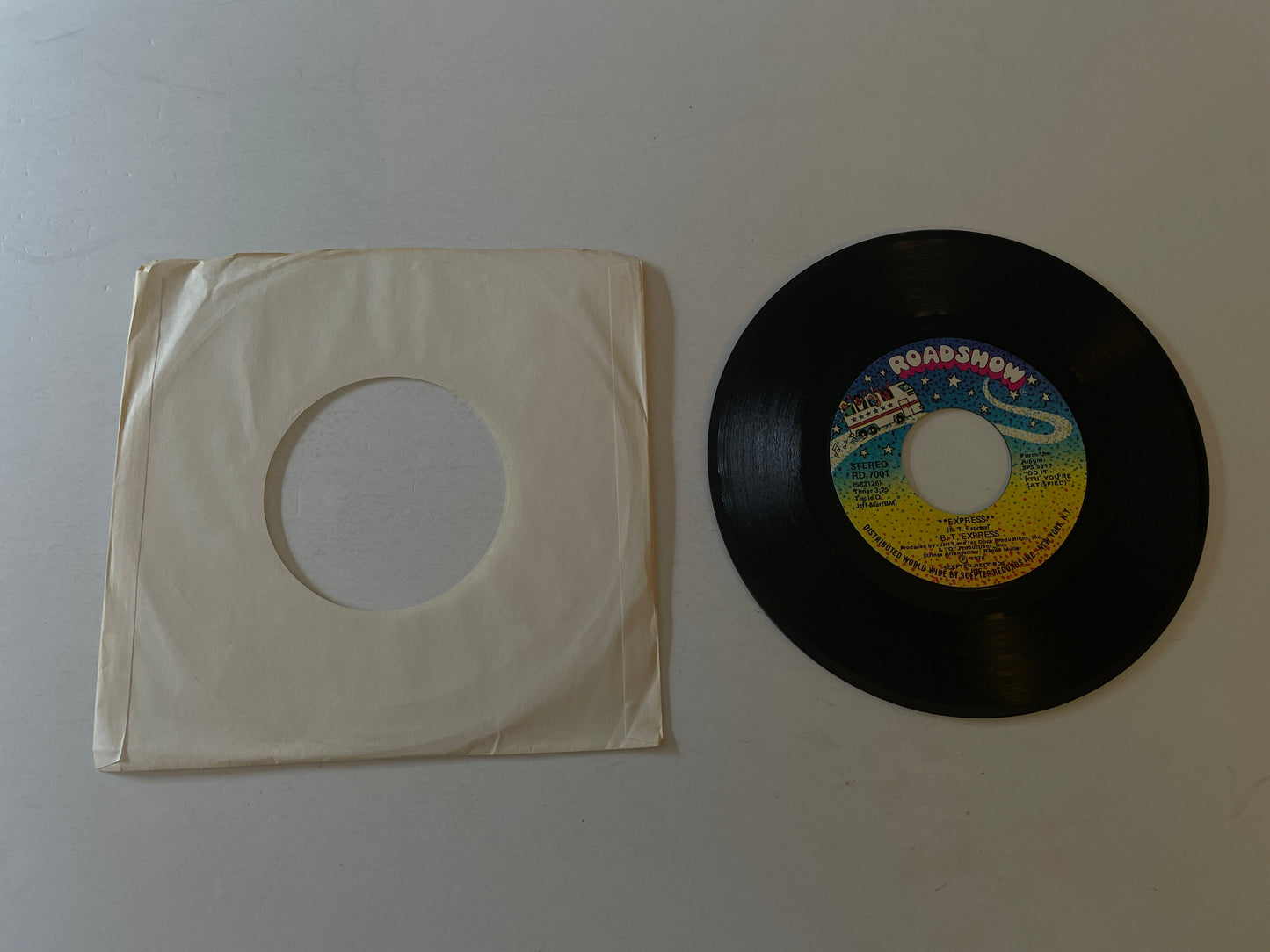 B.T. Express Express Used 45 RPM 7" Vinyl VG+\VG+ Black