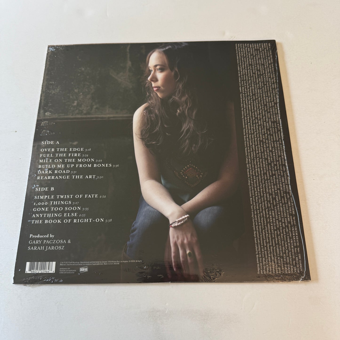 Sarah Jarosz Build Me Up From Bones New Vinyl LP M\M