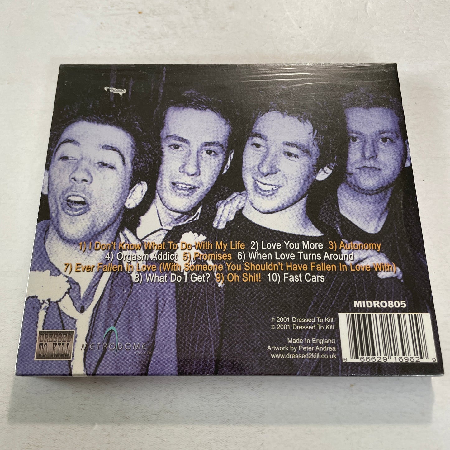 Buzzcocks Orgasm Addicts New Sealed CD M\M Silver