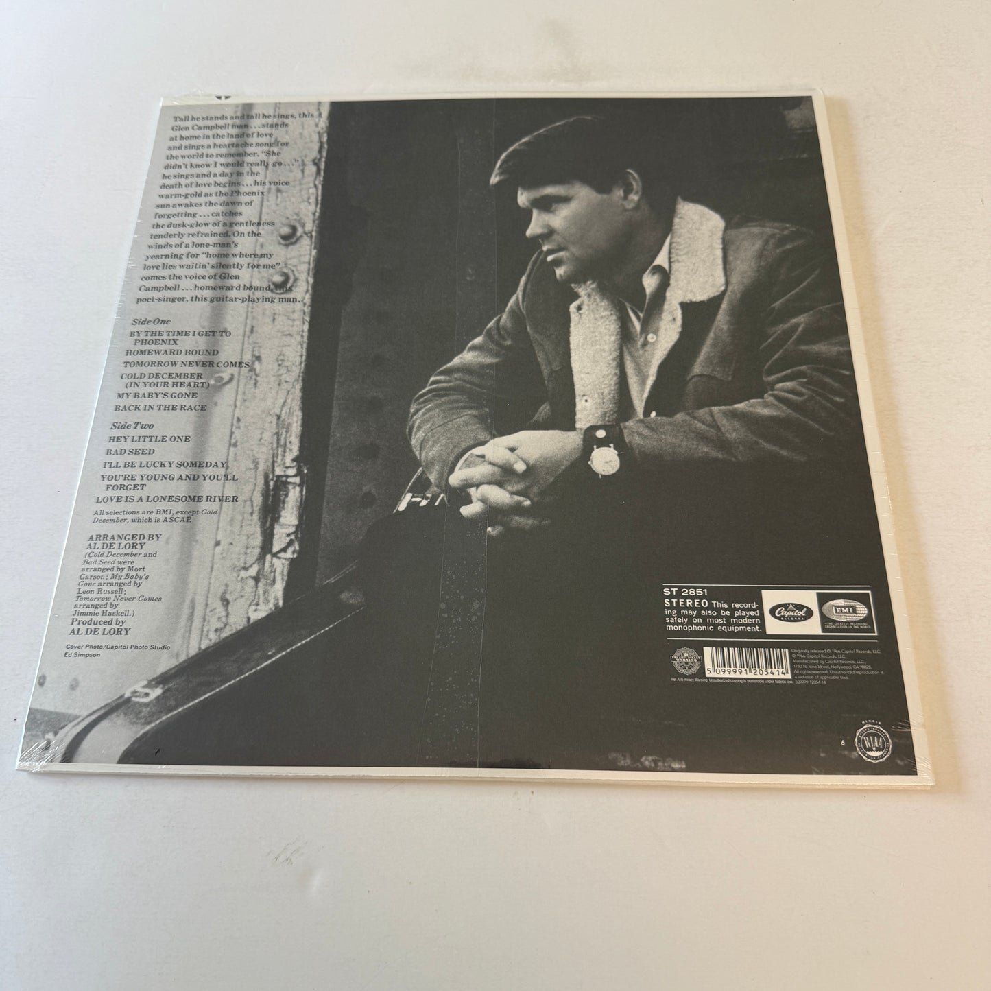 Glen Campbell By The Time I Get To Phoenix New Vinyl LP M\M