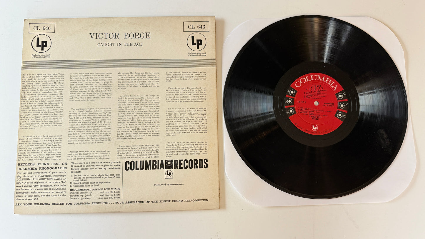 Victor Borge Caught In The Act Used Vinyl LP VG+\VG