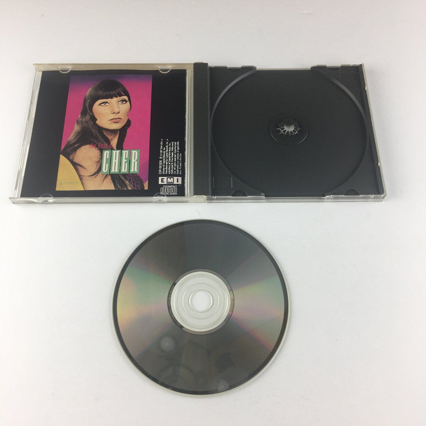 Cher The Best Of Cher Used CD VG+\VG Silver