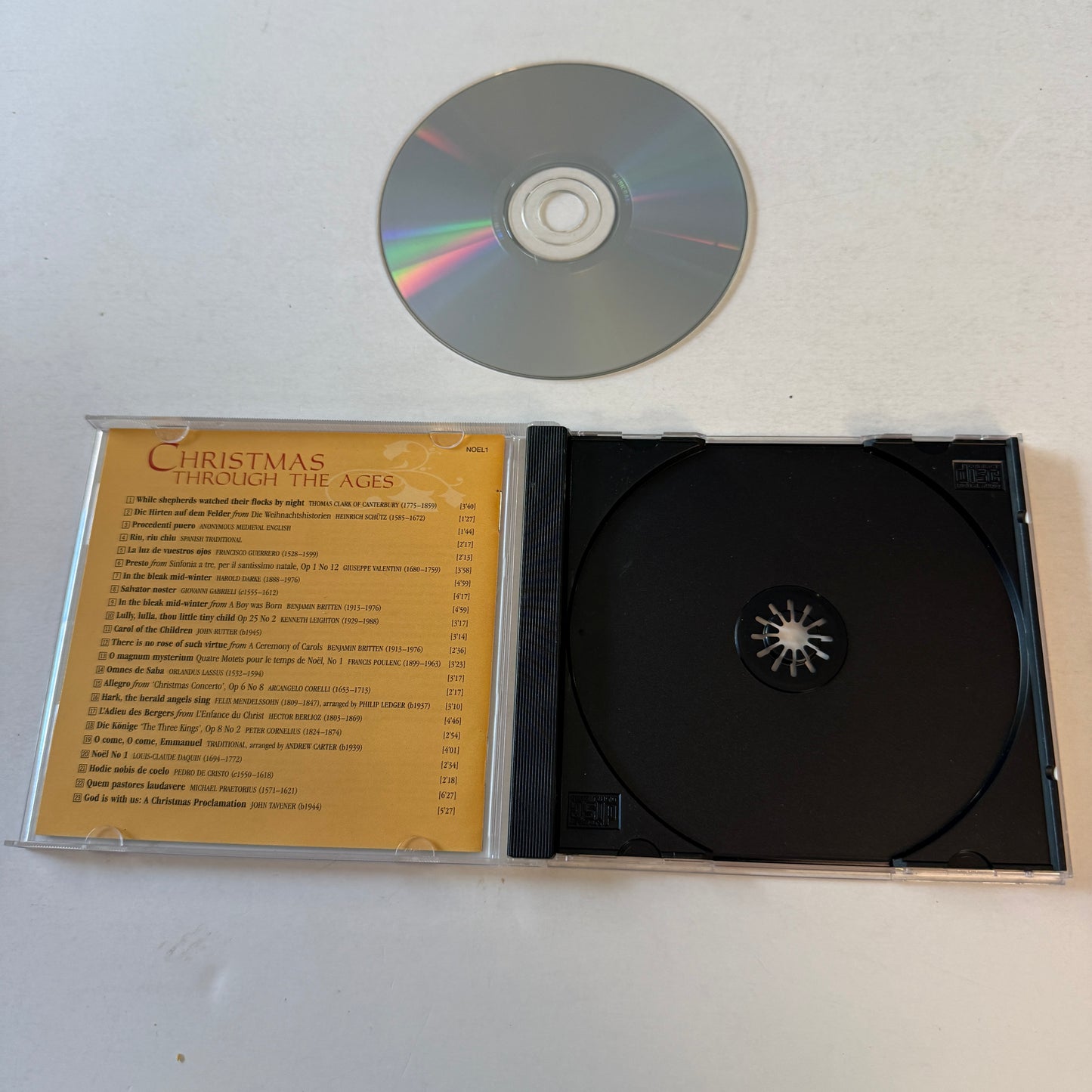 Various Christmas Through The Ages Used CD VG+\VG+