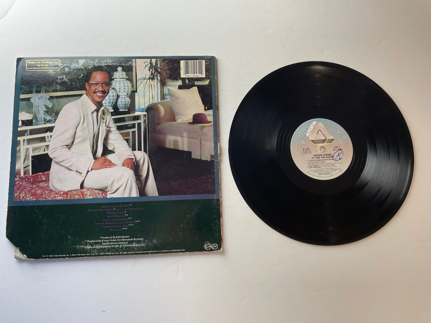 Chuck Cissel If I Had The Chance Used Vinyl LP VG+\G+ Black