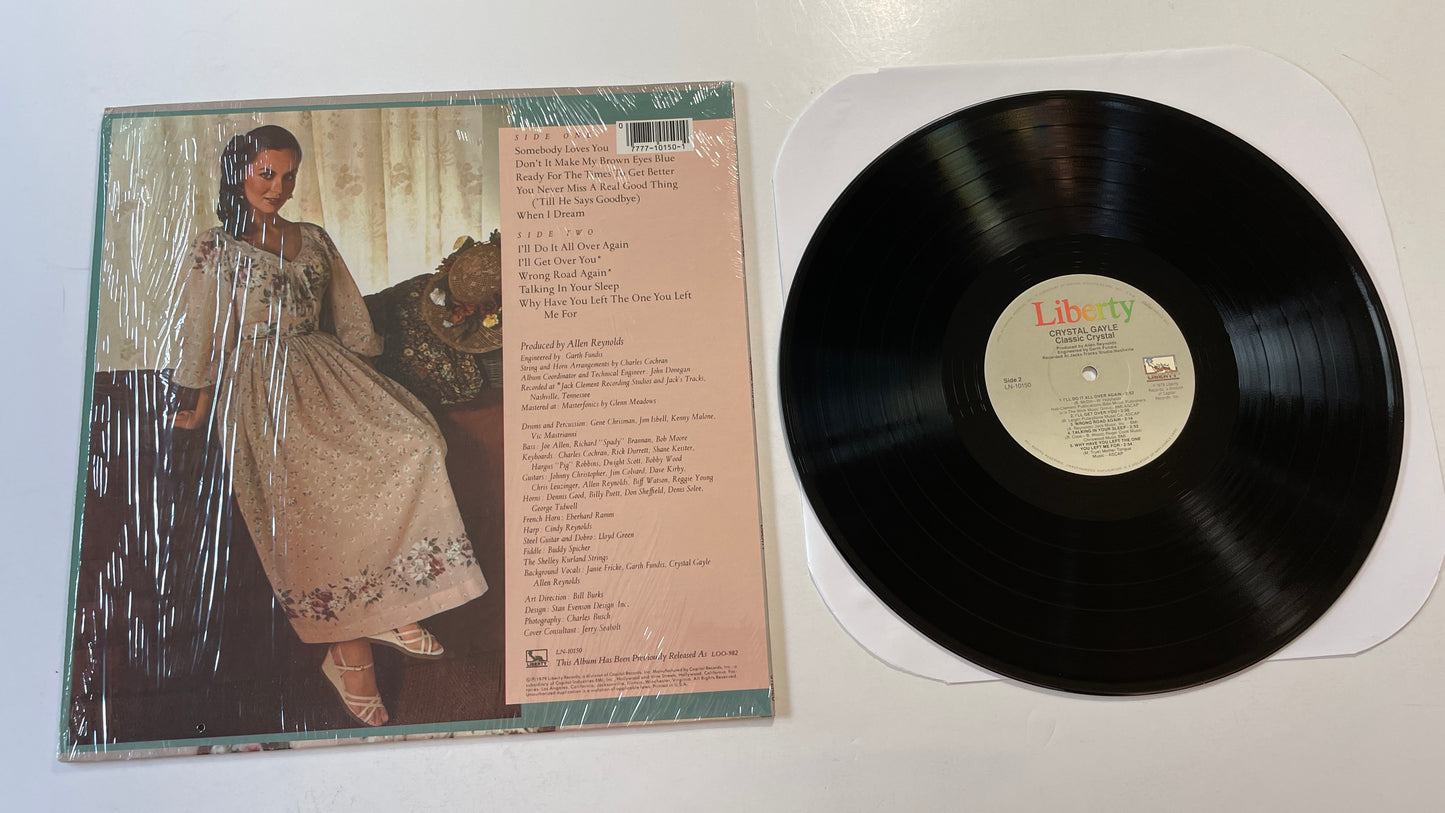 Crystal Gayle Classic Crystal Used Vinyl LP VG+\VG+
