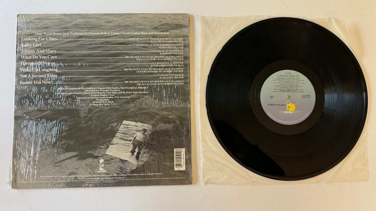 Robert Palmer Clues Used Vinyl LP VG+\VG+