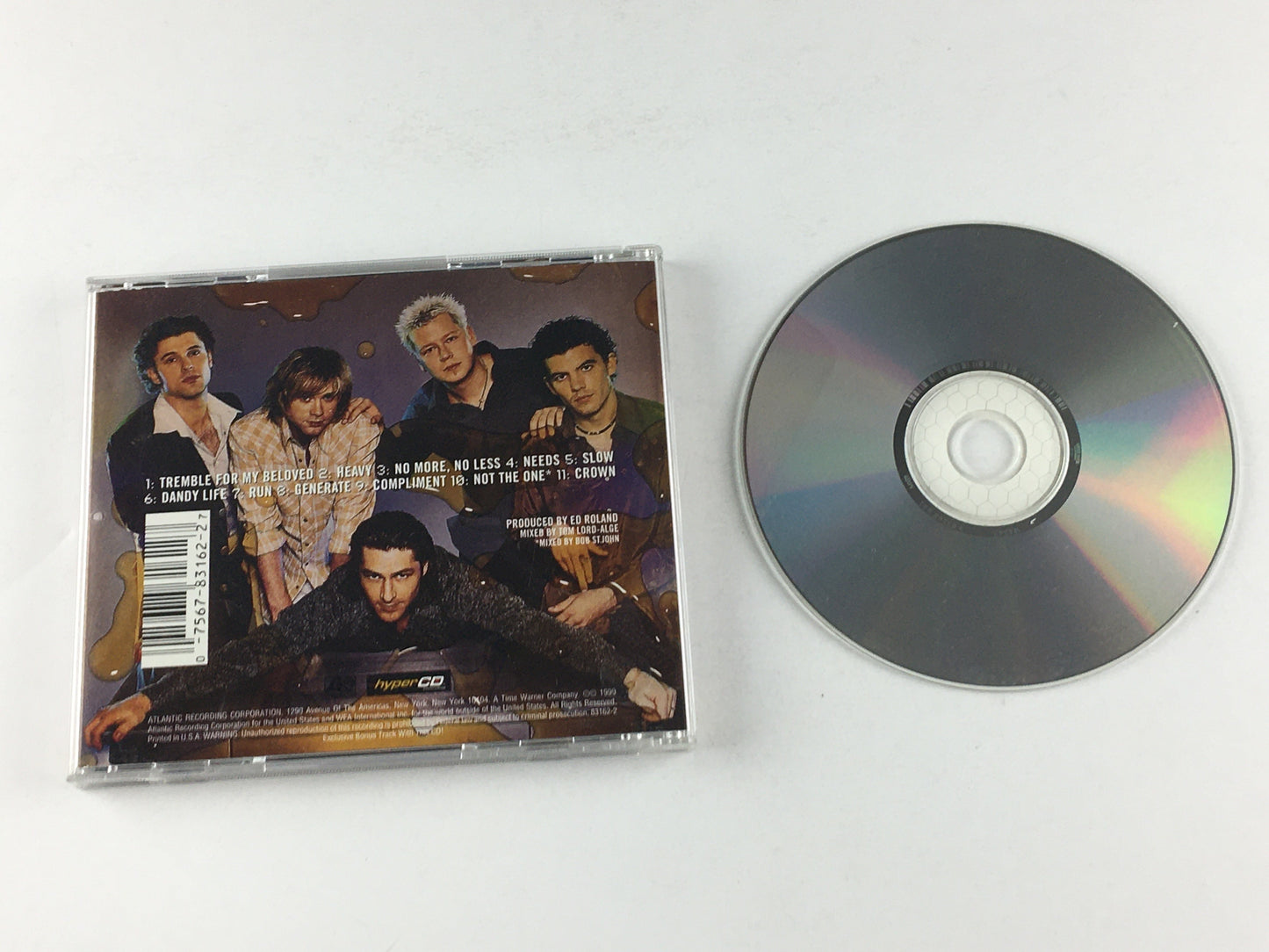 Collective Soul Dosage Used CD VG\VG Silver