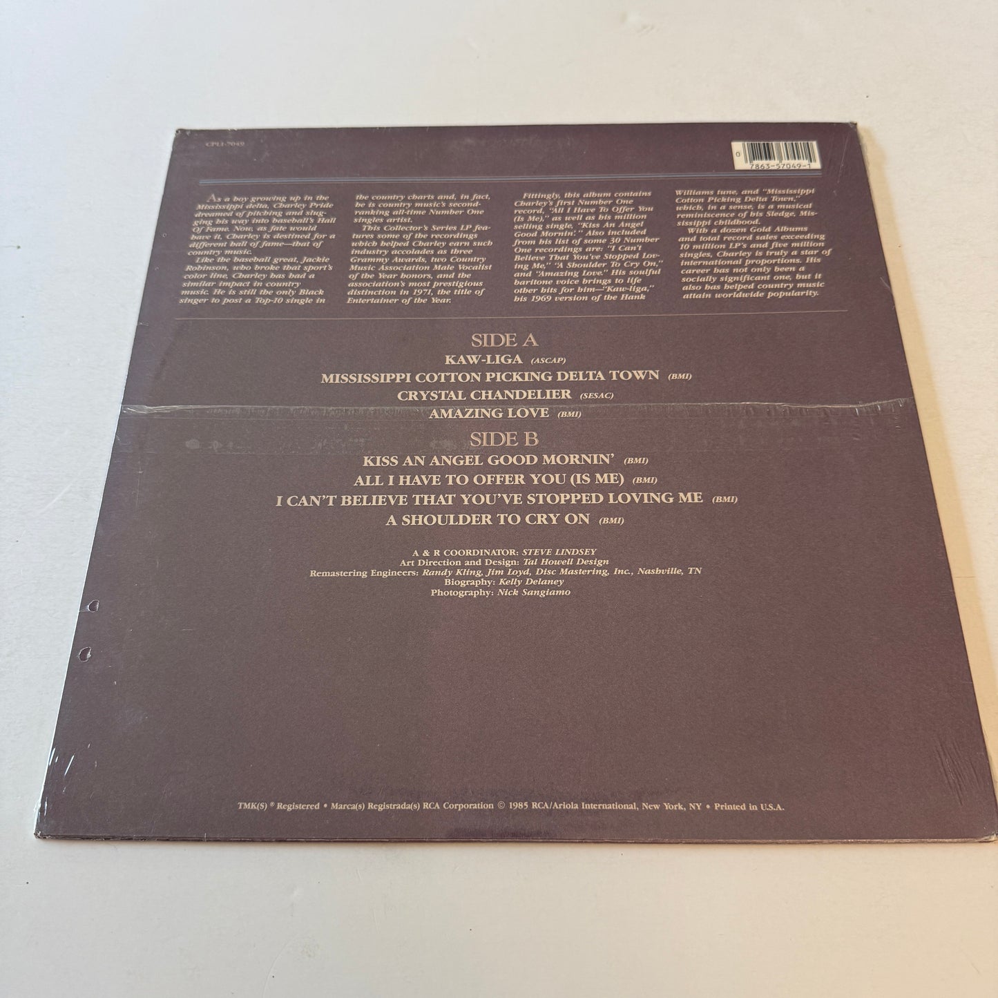 Charley Pride Collector's Series Used Vinyl Box Set VG\VG+