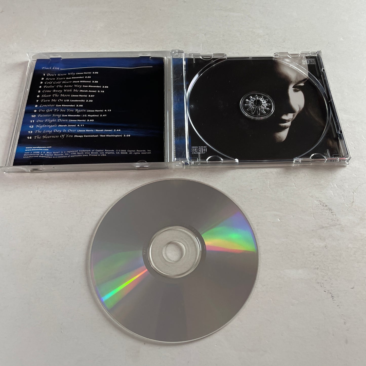 Norah Jones Come Away With Me Used CD VG+\VG+