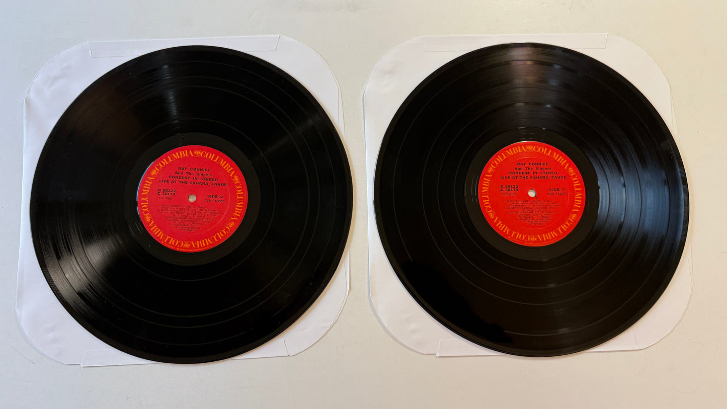 Ray Conniff Concert In Stereo (Live At The Sahara/Tahoe) Used Vinyl 2LP VG+\VG