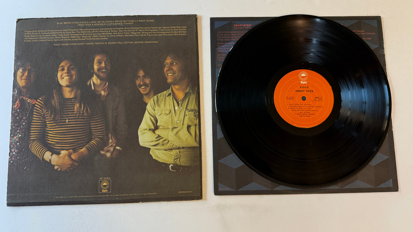 Poco Crazy Eyes Used Vinyl LP VG+\VG+
