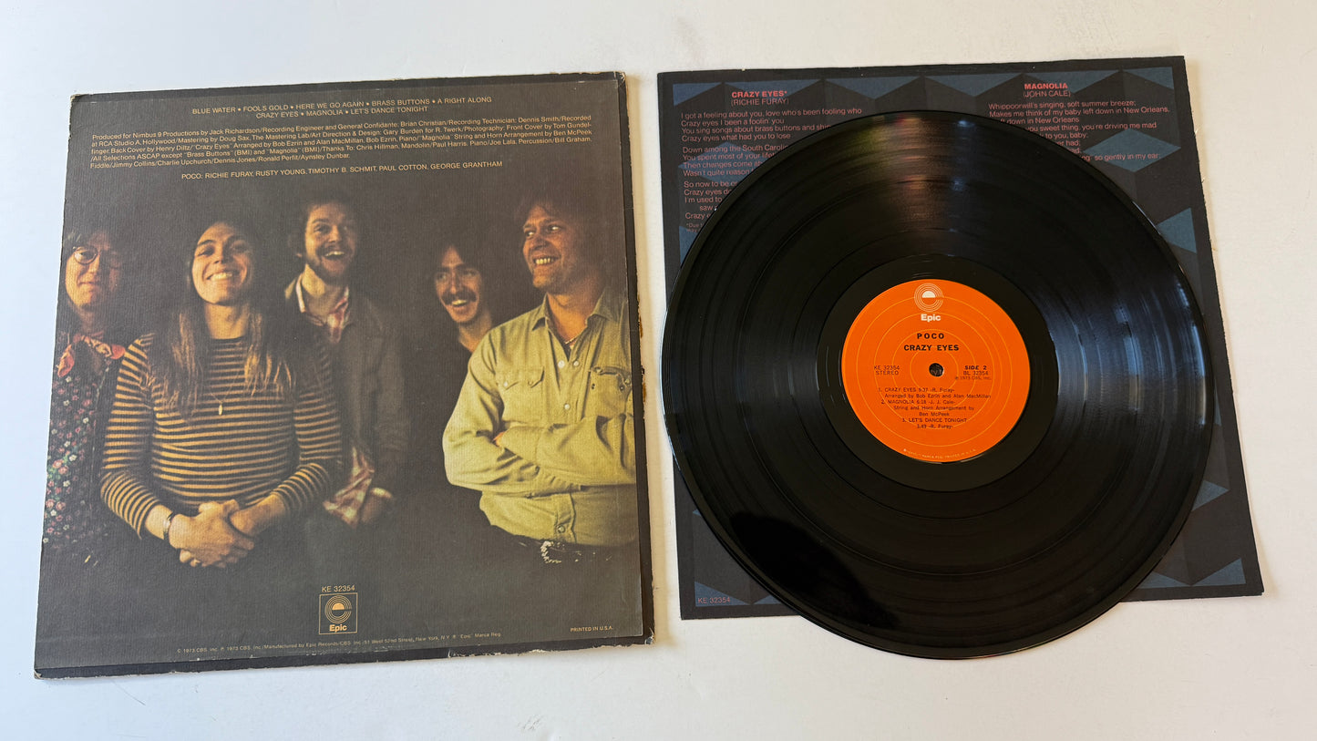 Poco Crazy Eyes Used Vinyl LP VG+\VG