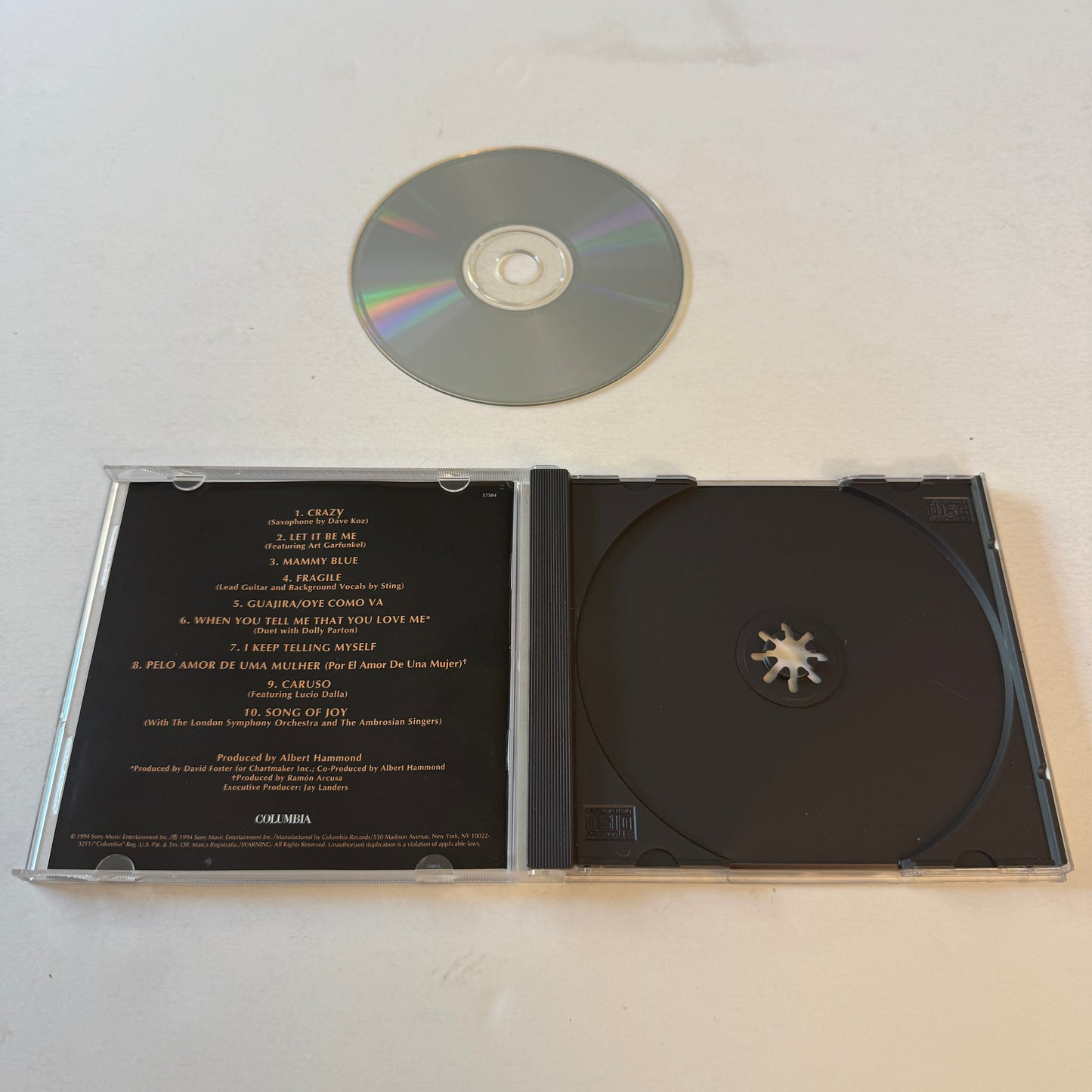 Julio Iglesias Crazy Used CD VG+\VG+