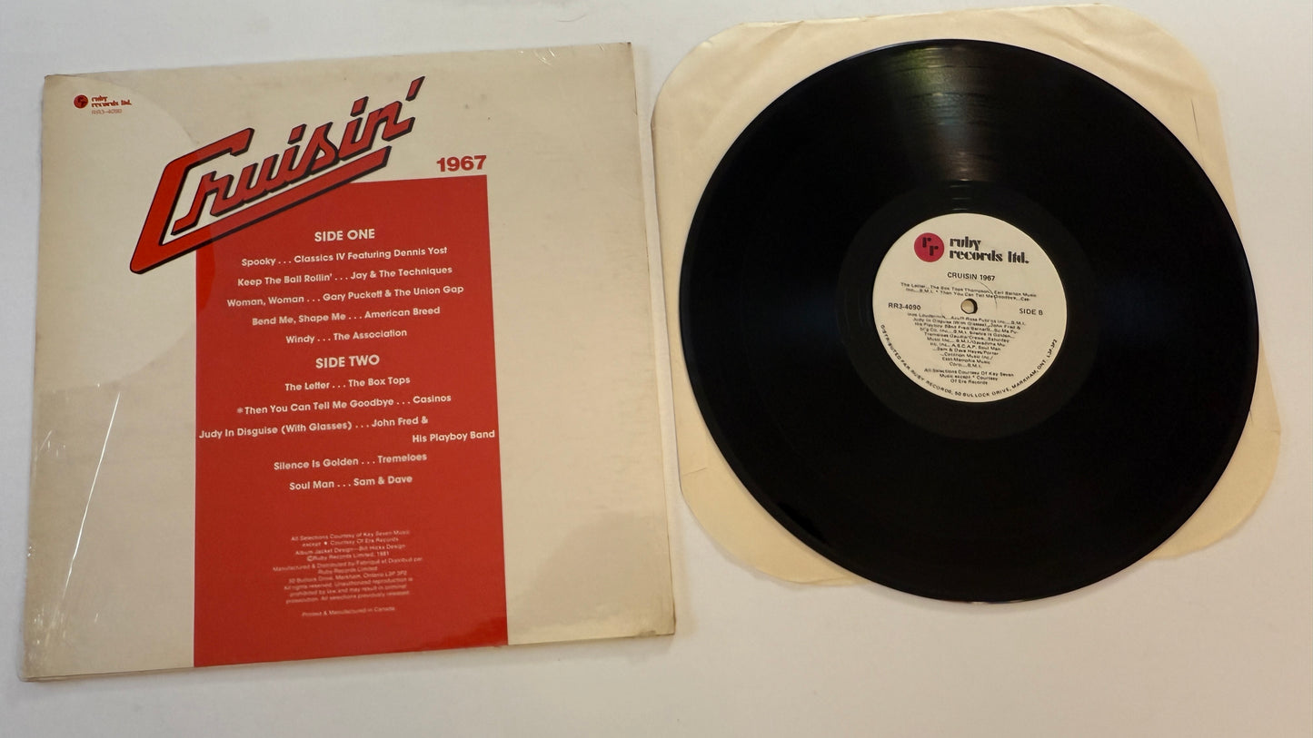 Various Cruisin' 1967 Used Vinyl LP VG+\VG+