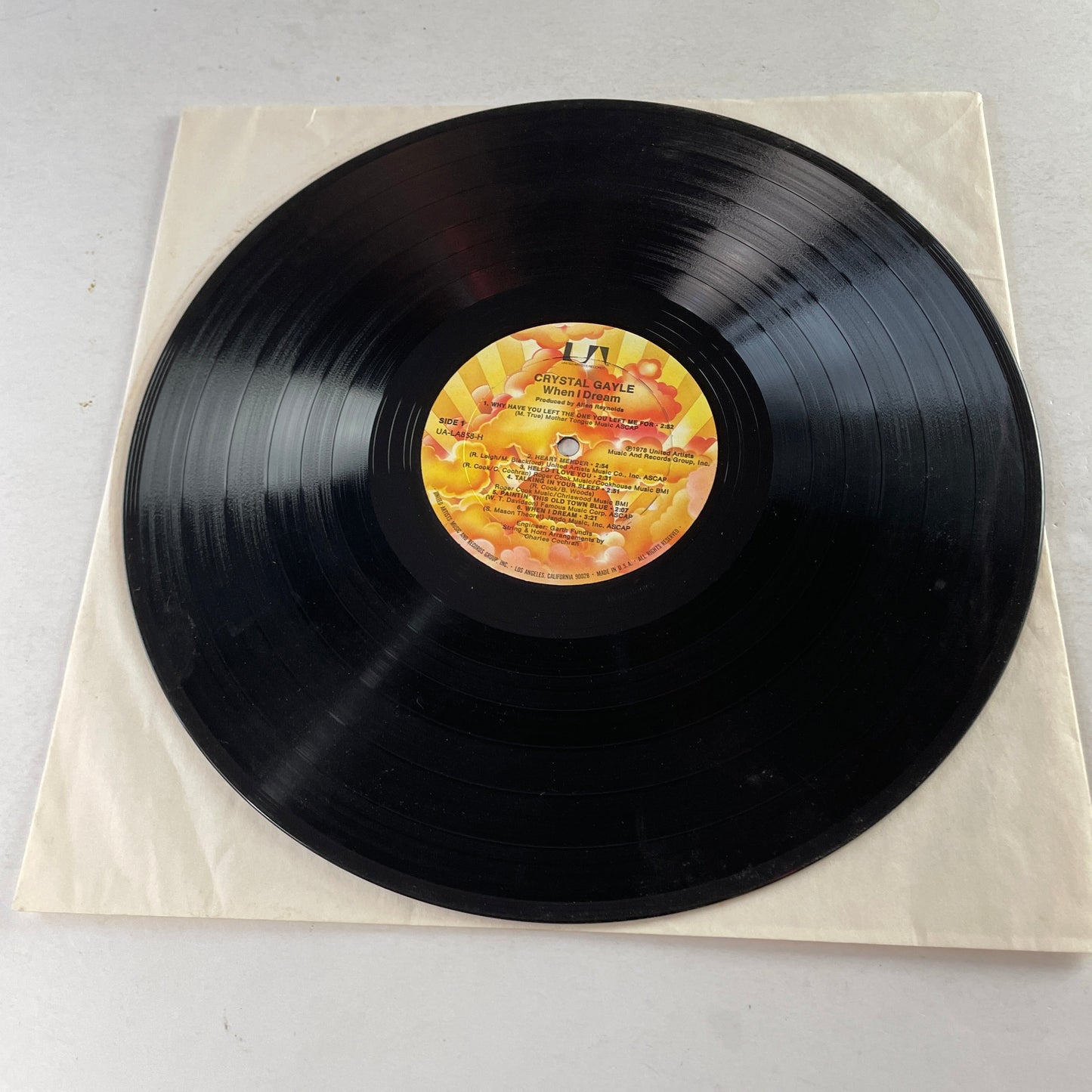 Crystal Gayle When I Dream Used Vinyl LP VG+\VG