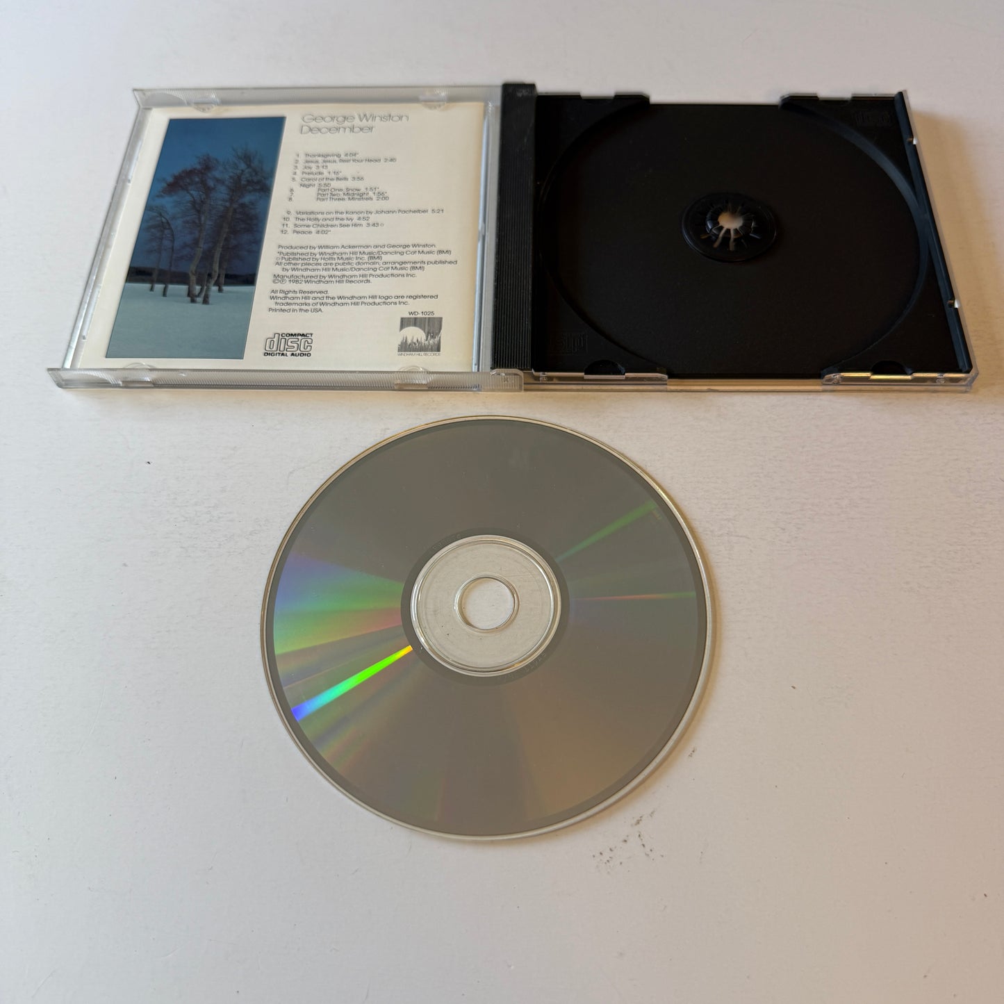 George Winston December Used CD VG+\VG