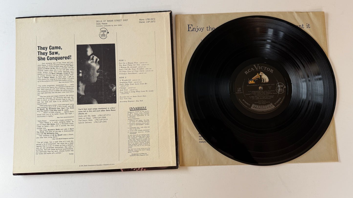 Della Reese Della At Basin Street East Used Vinyl LP VG+\VG