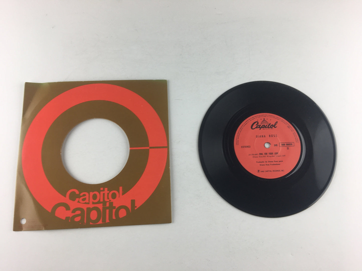 Diana Ross So Close / Fool For Your Love Used 45 RPM 7" Vinyl VG+\VG+ Black