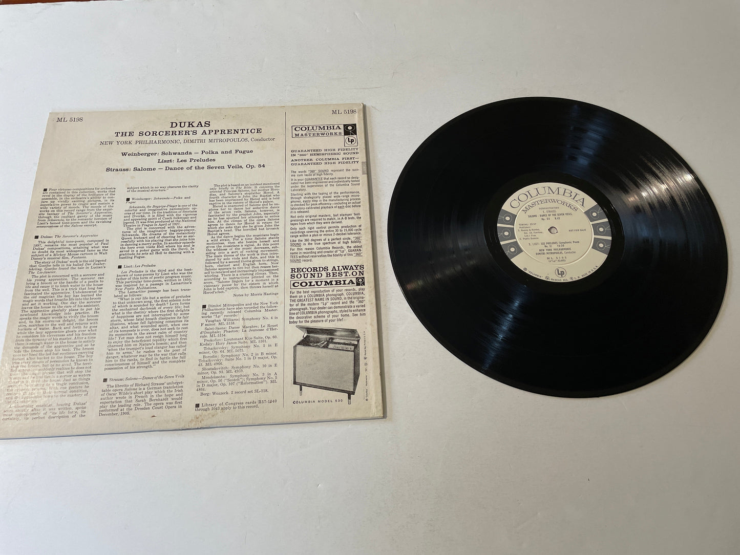 Dimitri Mitropoulos The Sorcerer's Apprentice \ Black