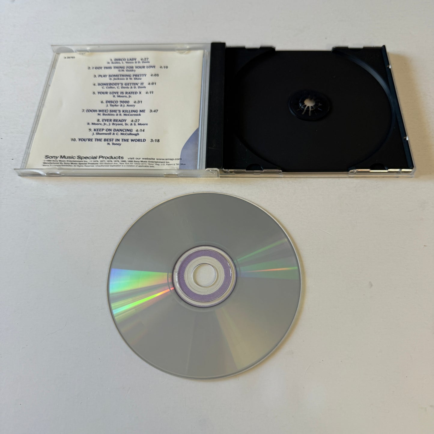 Johnnie Taylor Disco 9000 Used CD VG+\VG+