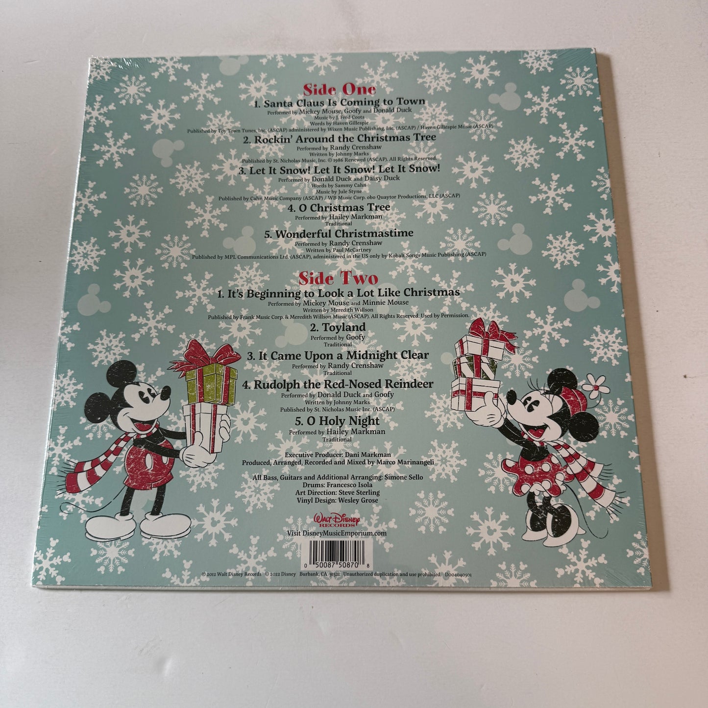 Various Disney Jingle Bell Fun New Colored Vinyl LP M\M