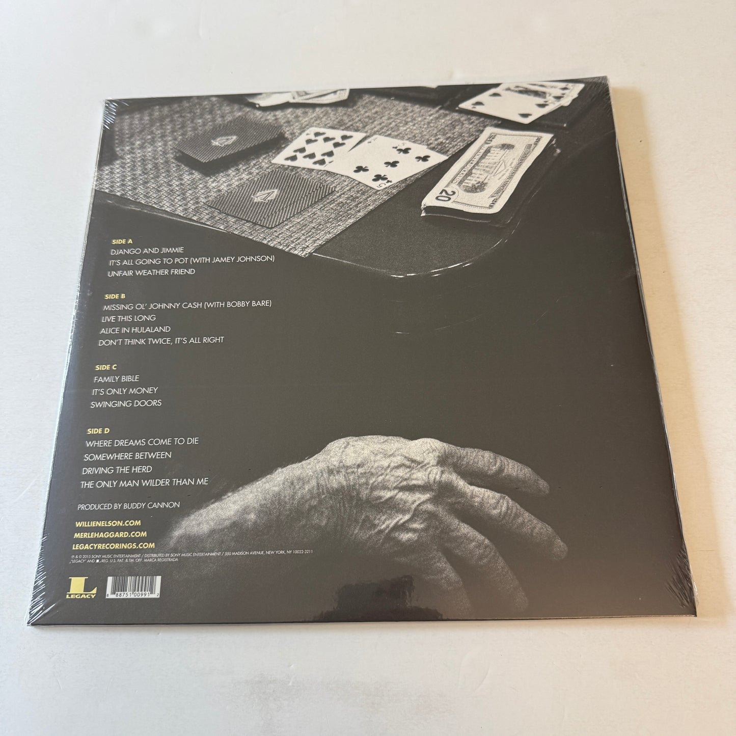 Willie Nelson Django And Jimmie New Vinyl 2LP M\M