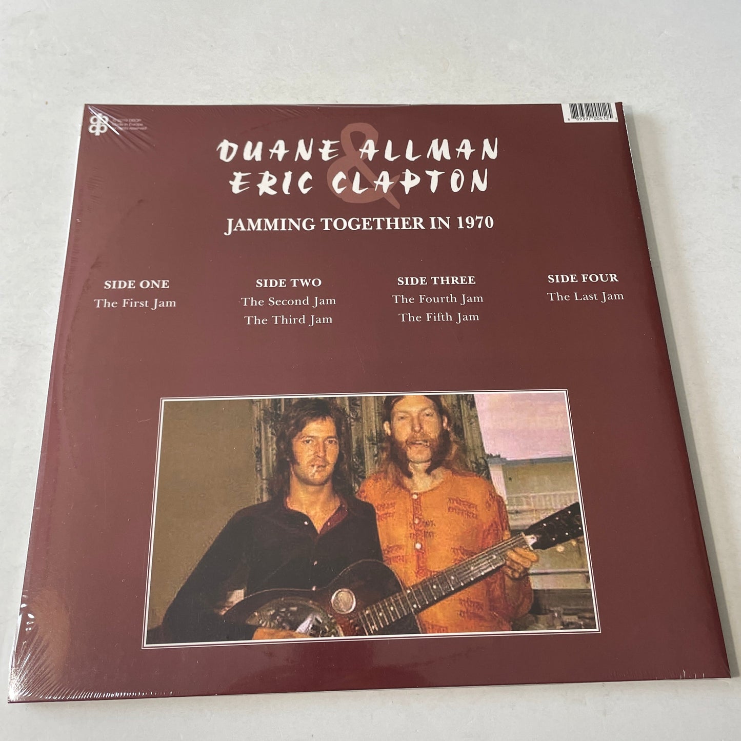 Duane Allman & Eric Clapton Jamming Together In 1970 New Vinyl 2LP M\M Black