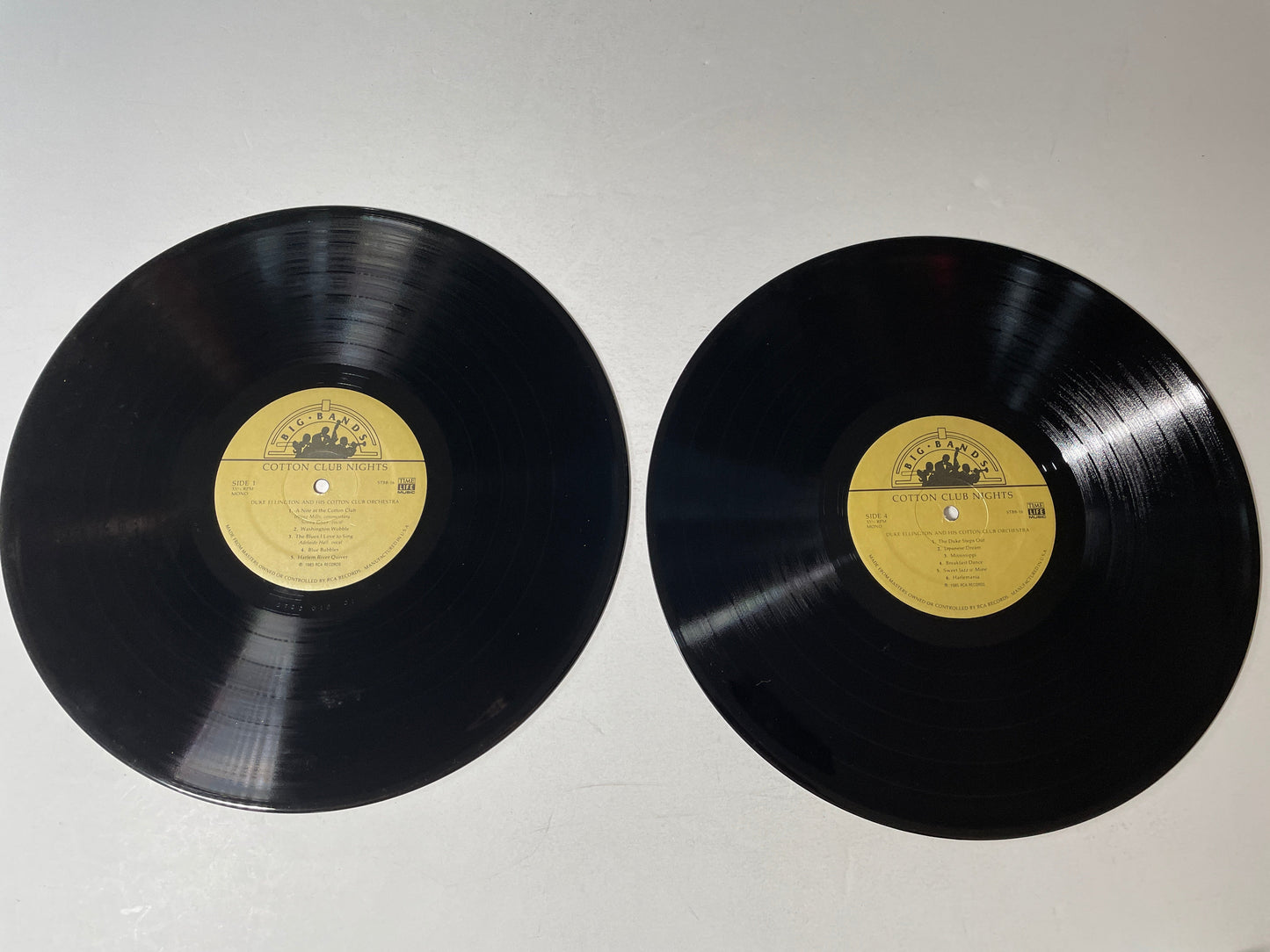 Duke Ellington And His Cotton Club Orchestra Big Bands: Cotton Club Nights Used Vinyl Box Set VG+\VG+ Black