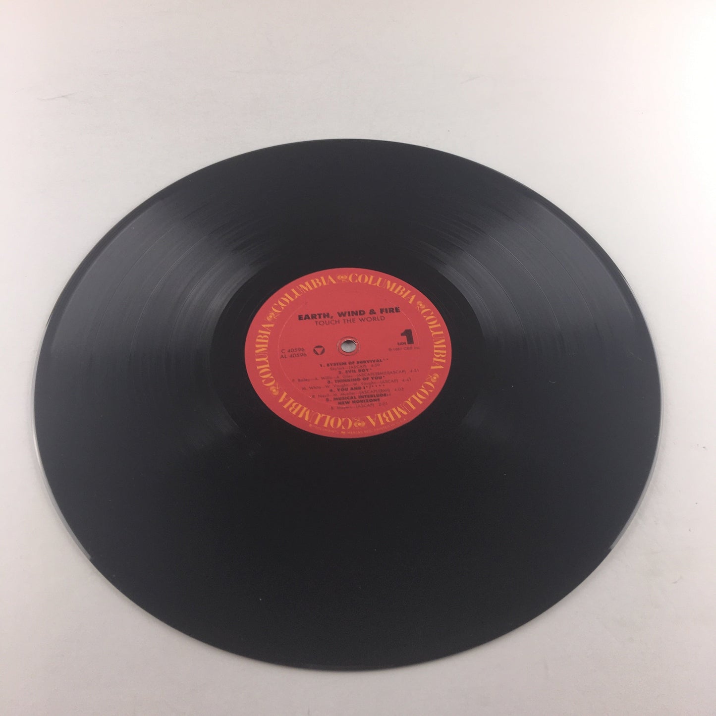 Earth, Wind & Fire Touch The World Used Vinyl LP VG+\VG+