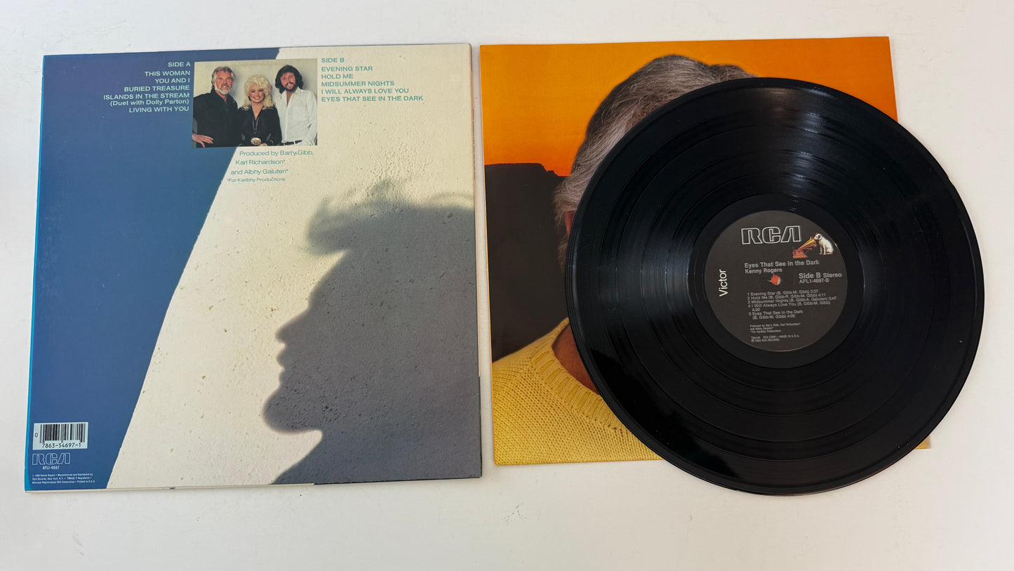 Kenny Rogers Eyes That See In The Dark Used Vinyl LP VG+\VG+