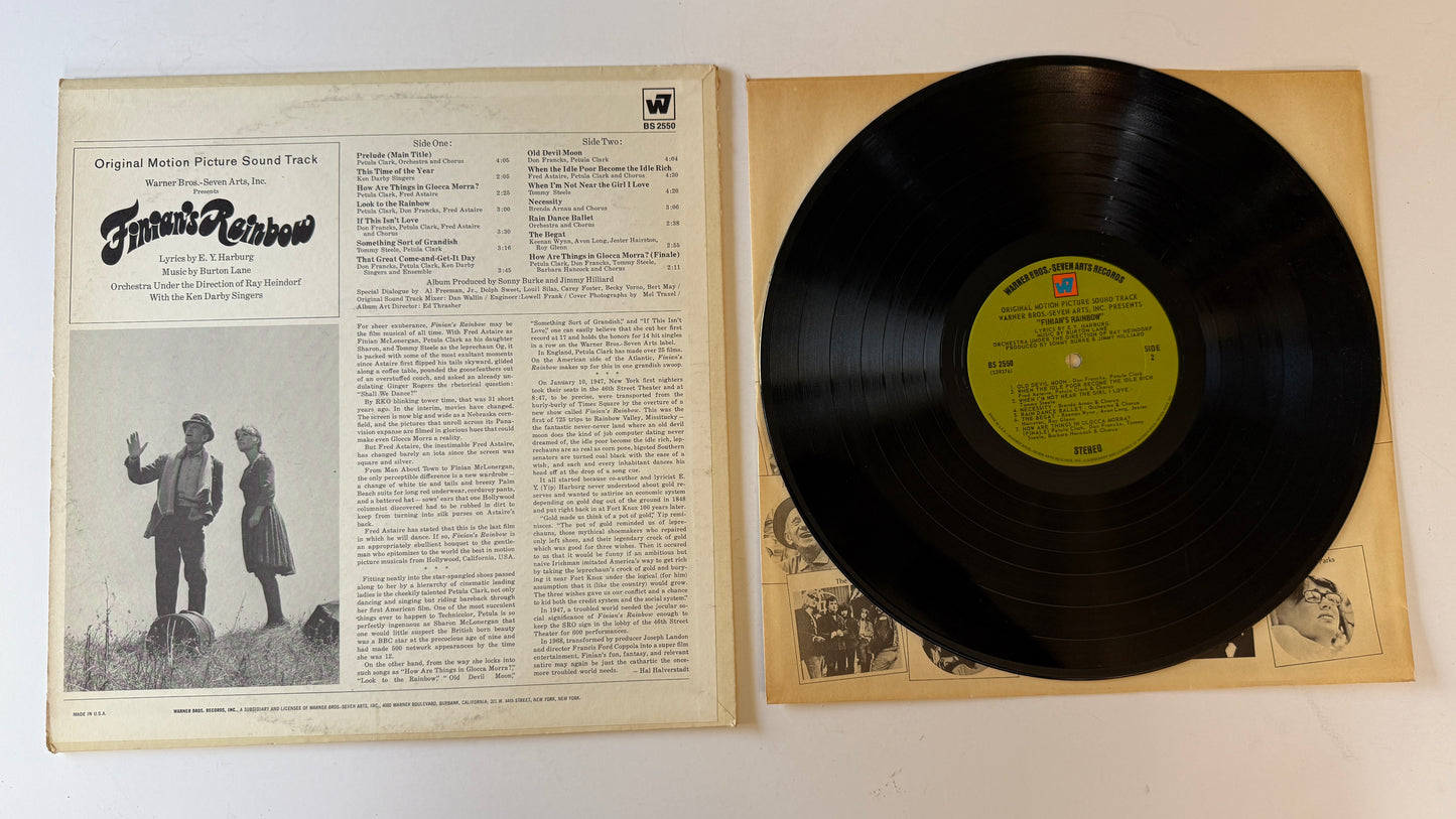 Fred Astaire Finian's Rainbow (The Original Motion Picture Sound Track) Used Vinyl LP VG+\VG