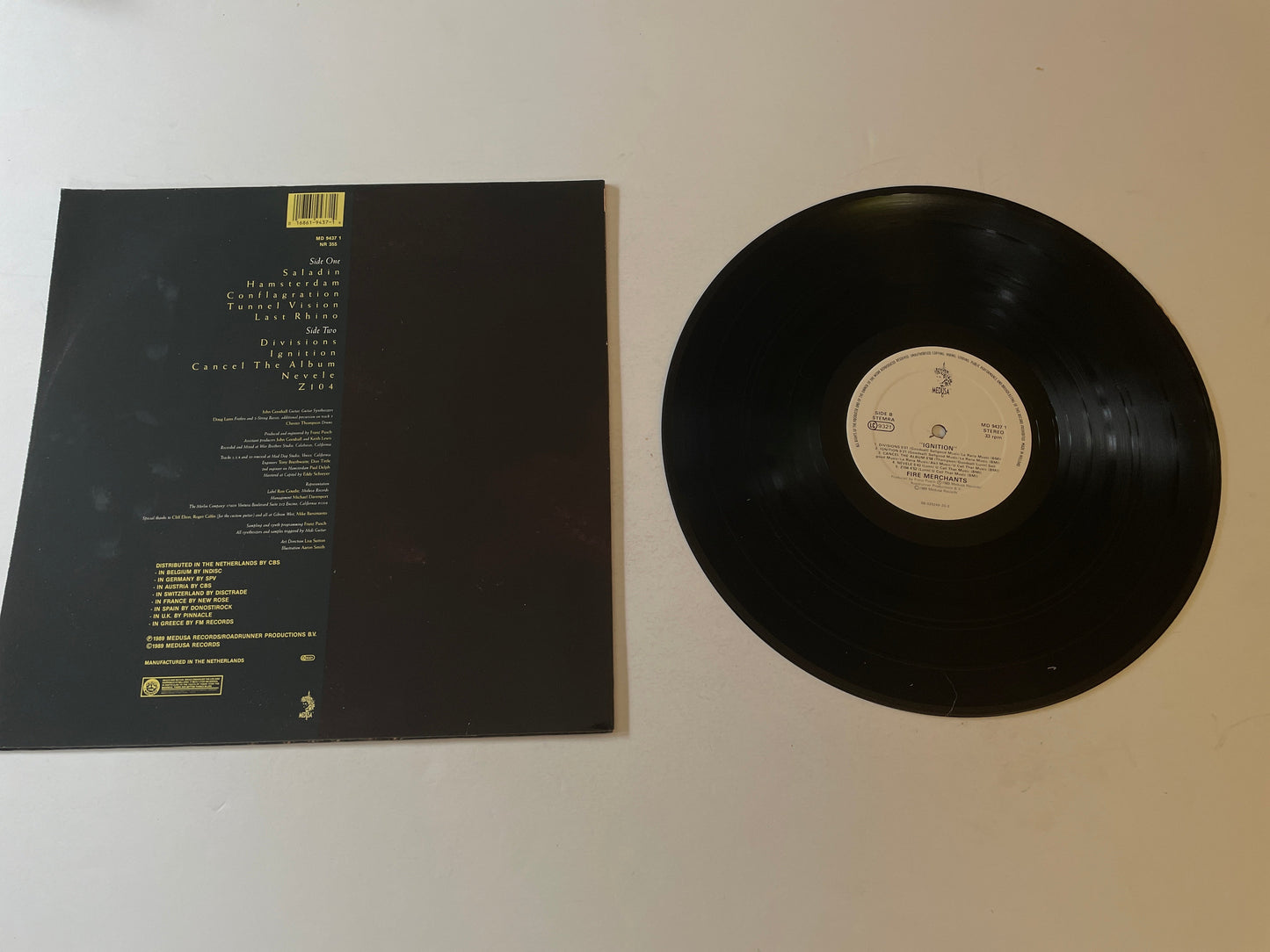 Fire Merchants Fire Merchants Used Vinyl LP NM\VG+ Black