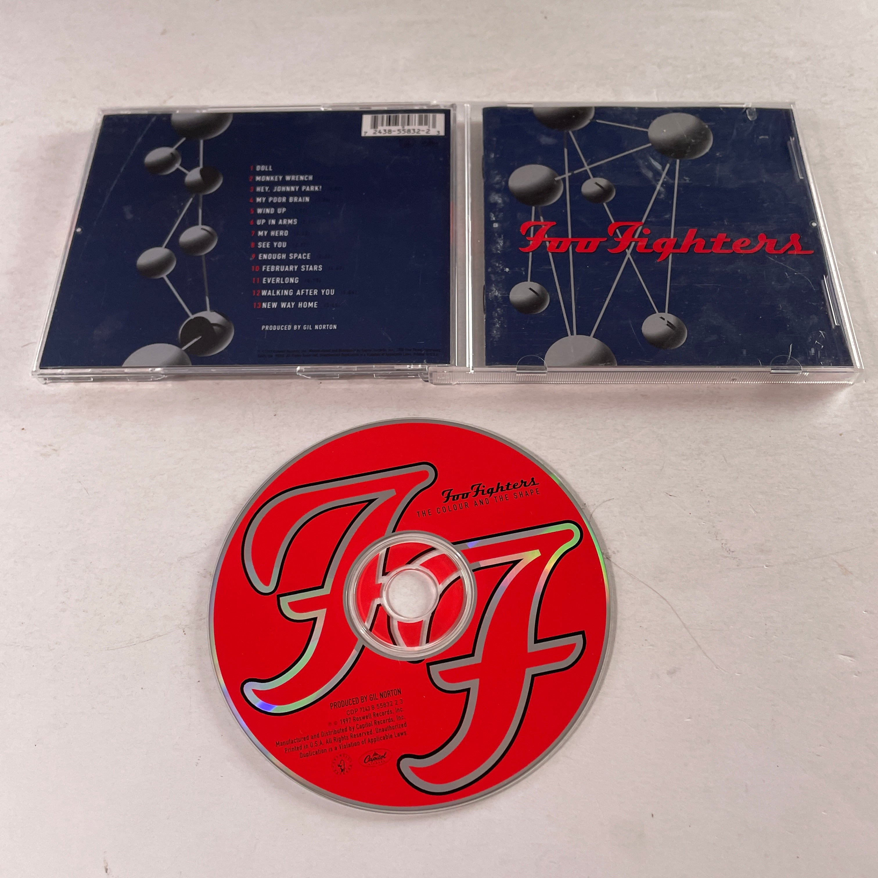 FOO FIGHTERS The Colour And The Shape+1 TOCP-50186 国内盤 CD 帯付 