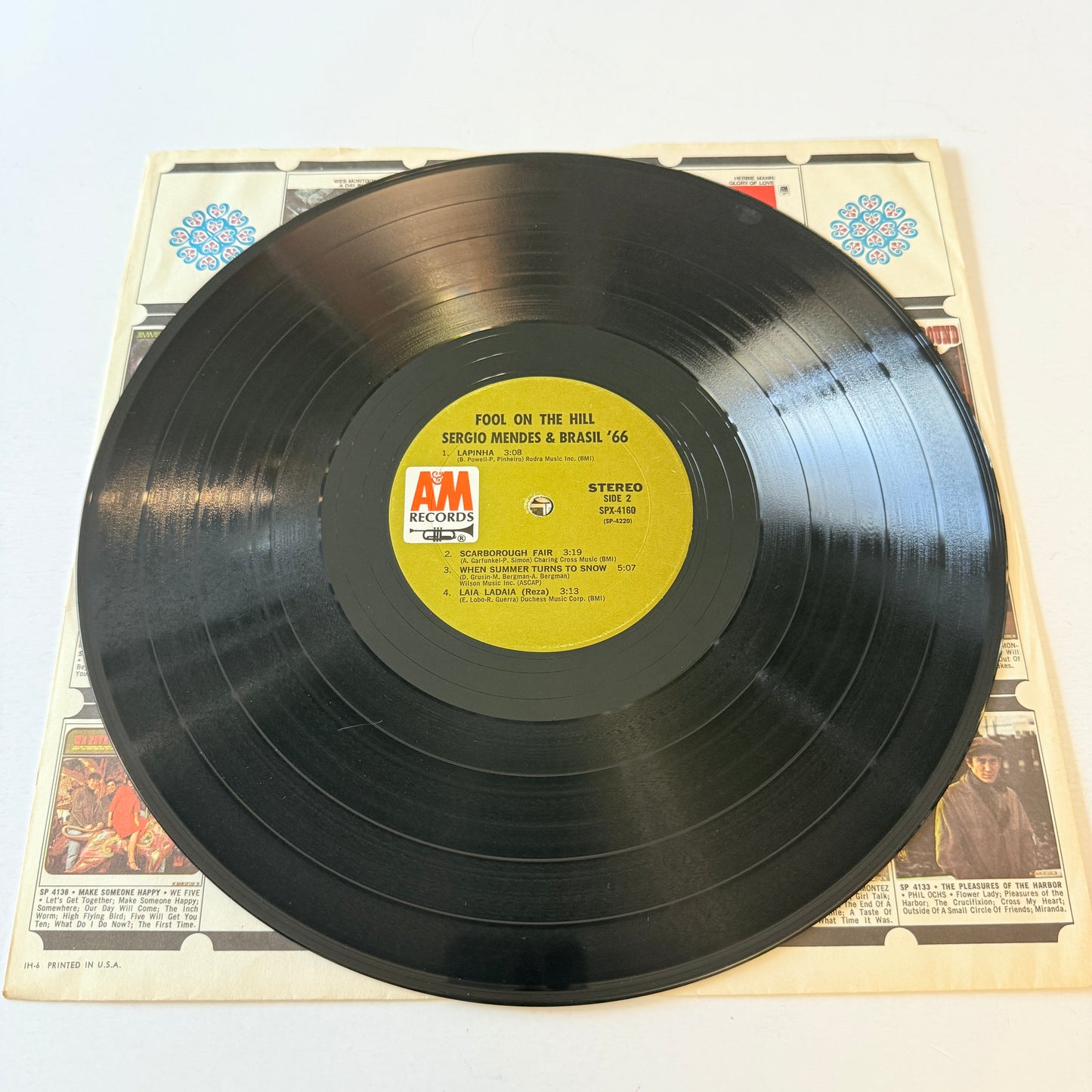 Sérgio Mendes & Brasil '66 Fool On The Hill Used Vinyl LP VG+\VG