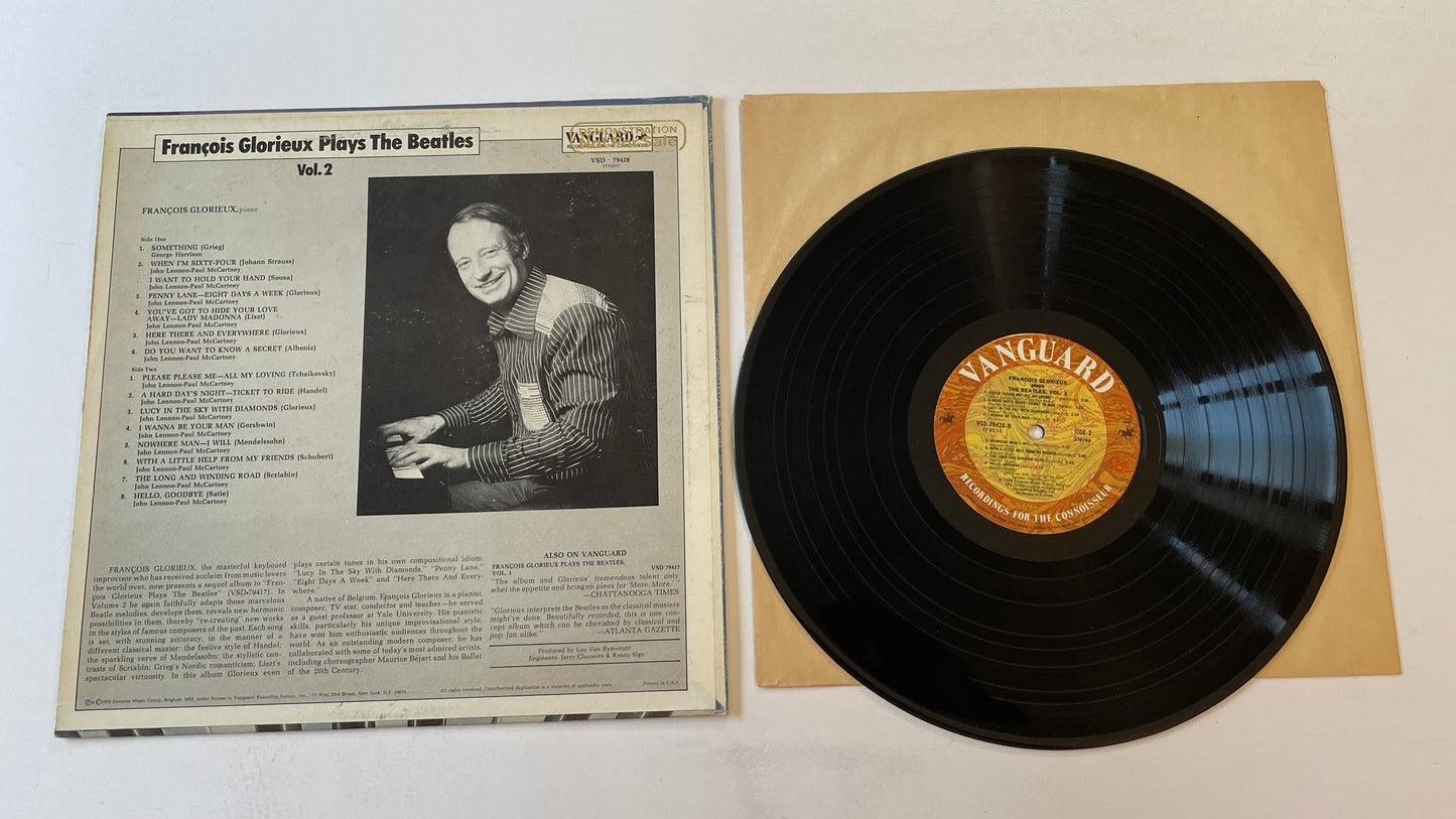 Francois Glorieux François Glorieux Plays The Beatles Vol. 2 Used Vinyl LP VG+\VG