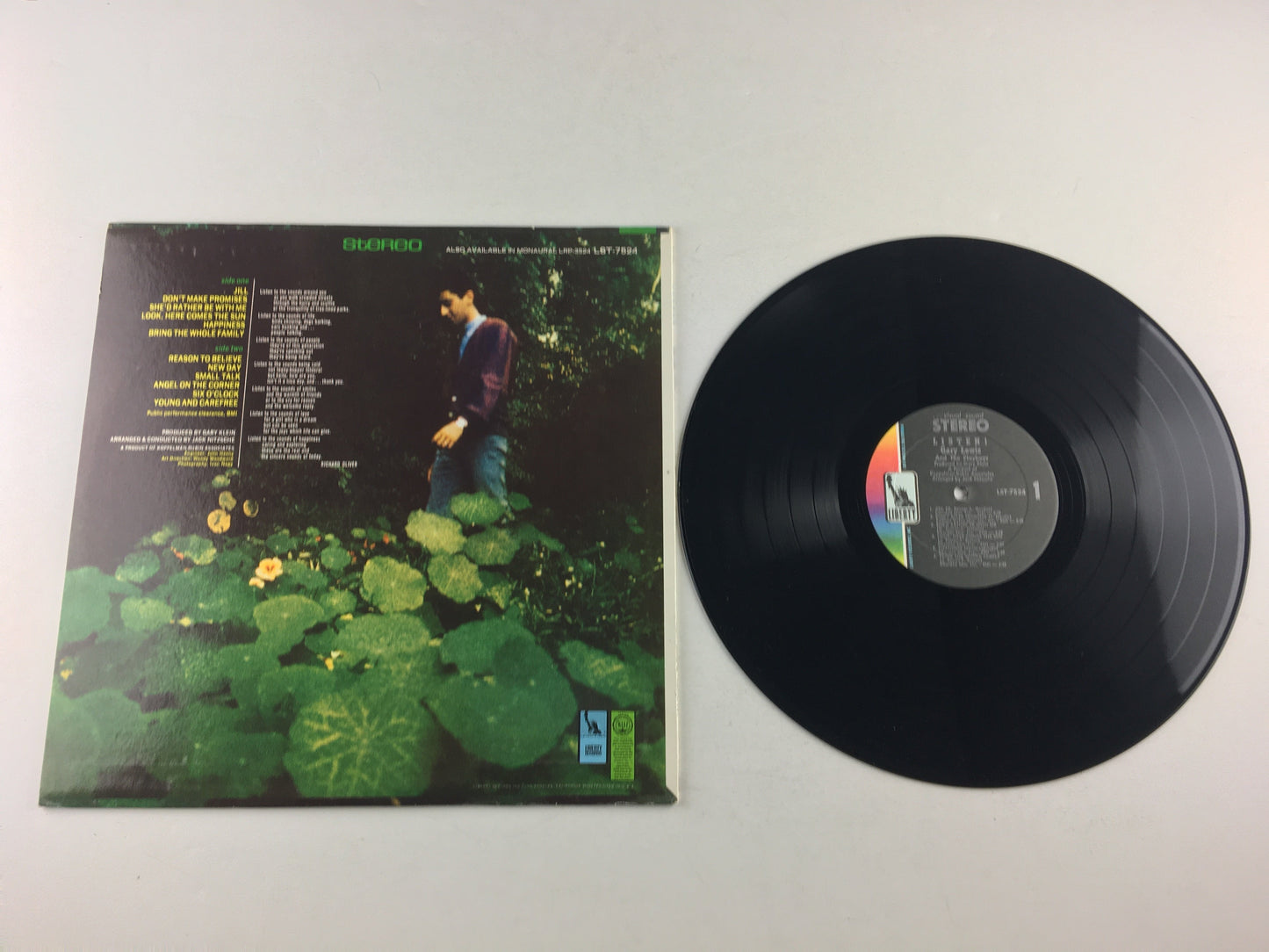 Gary Lewis Listen! Used Vinyl LP VG+\VG+ Black