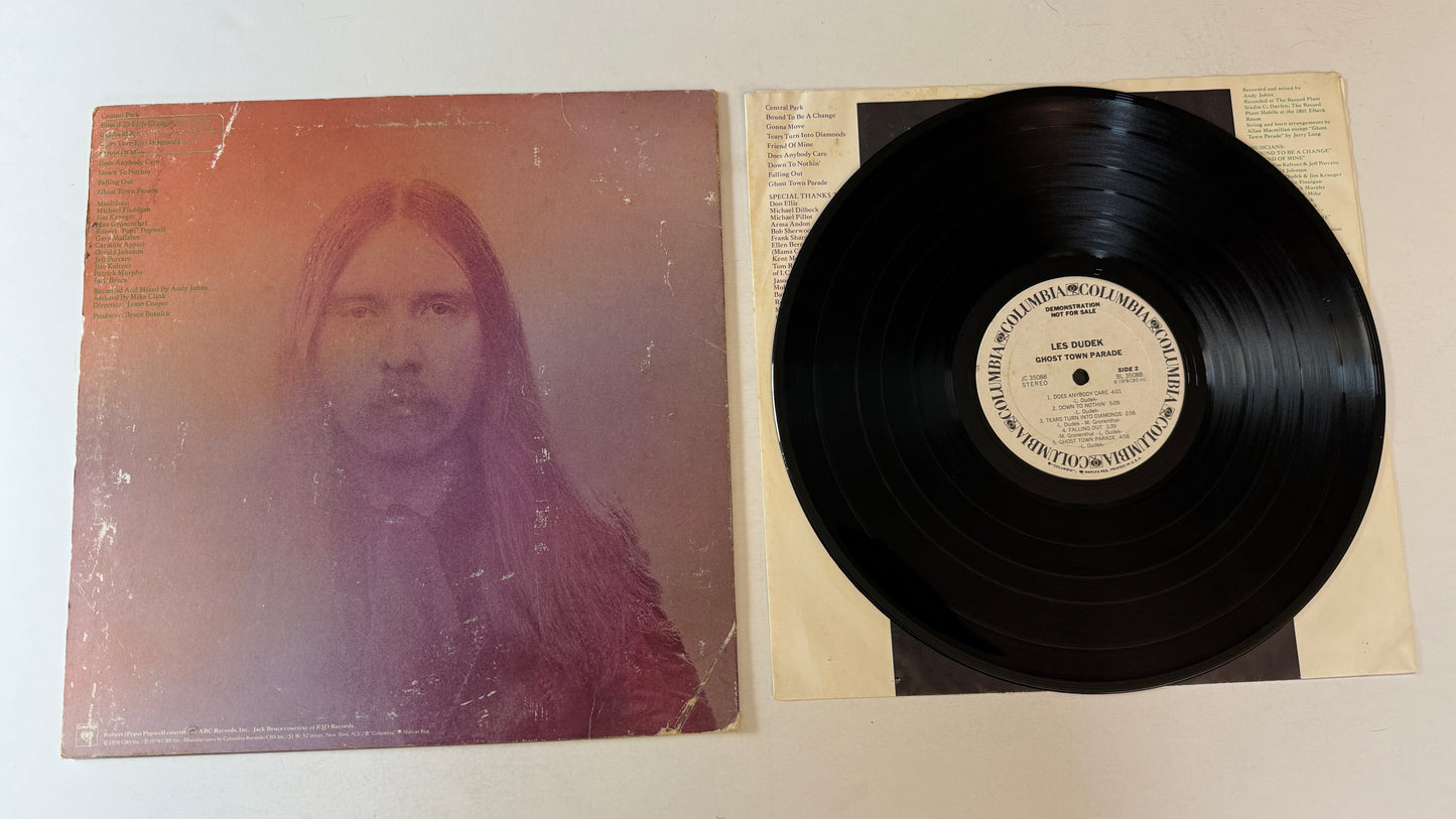 Les Dudek Ghost Town Parade Used Vinyl LP VG+\G+