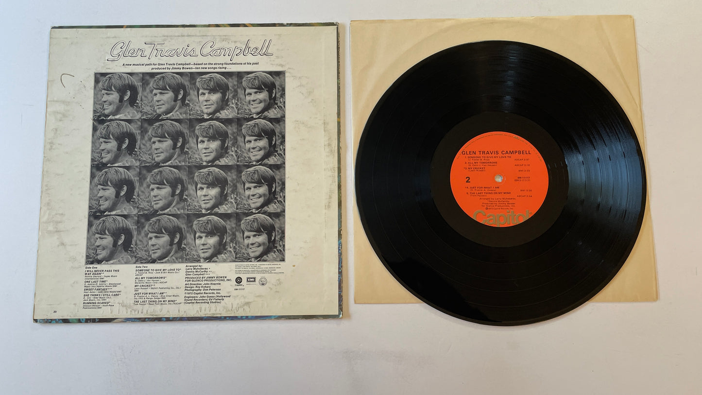 Glen Campbell Glen Travis Campbell Used Vinyl LP VG+\VG