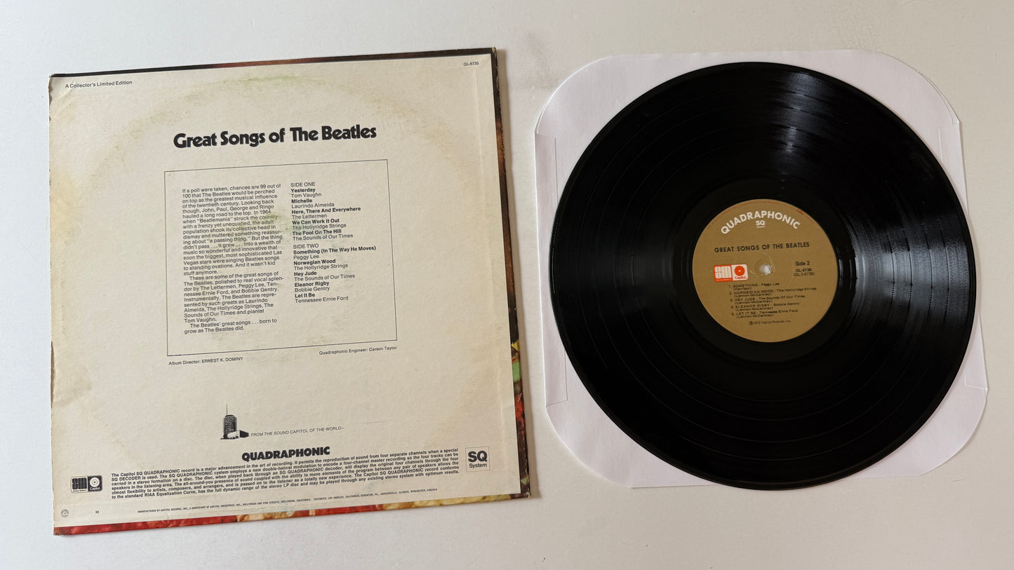Various Great Songs Of The Beatles Used Vinyl LP VG\VG