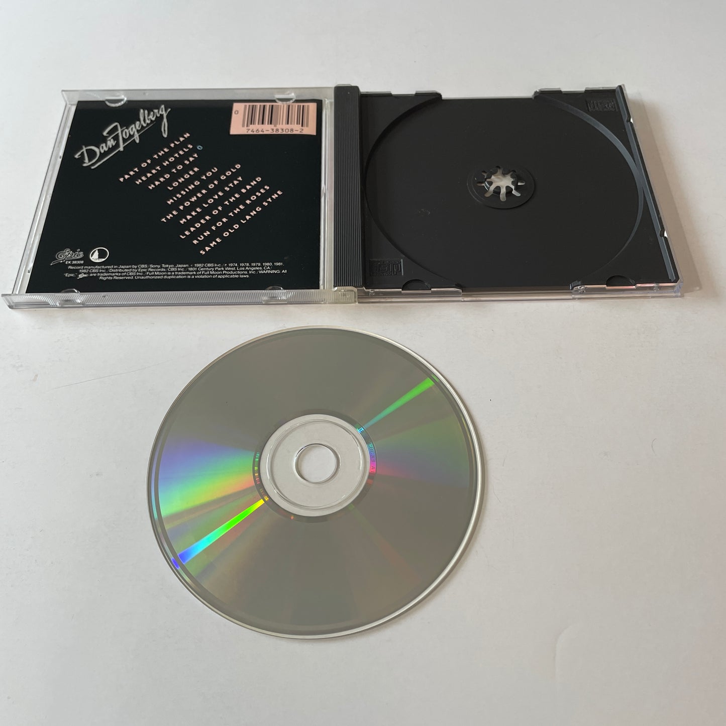 Dan Fogelberg Greatest Hits Used CD VG+\VG+