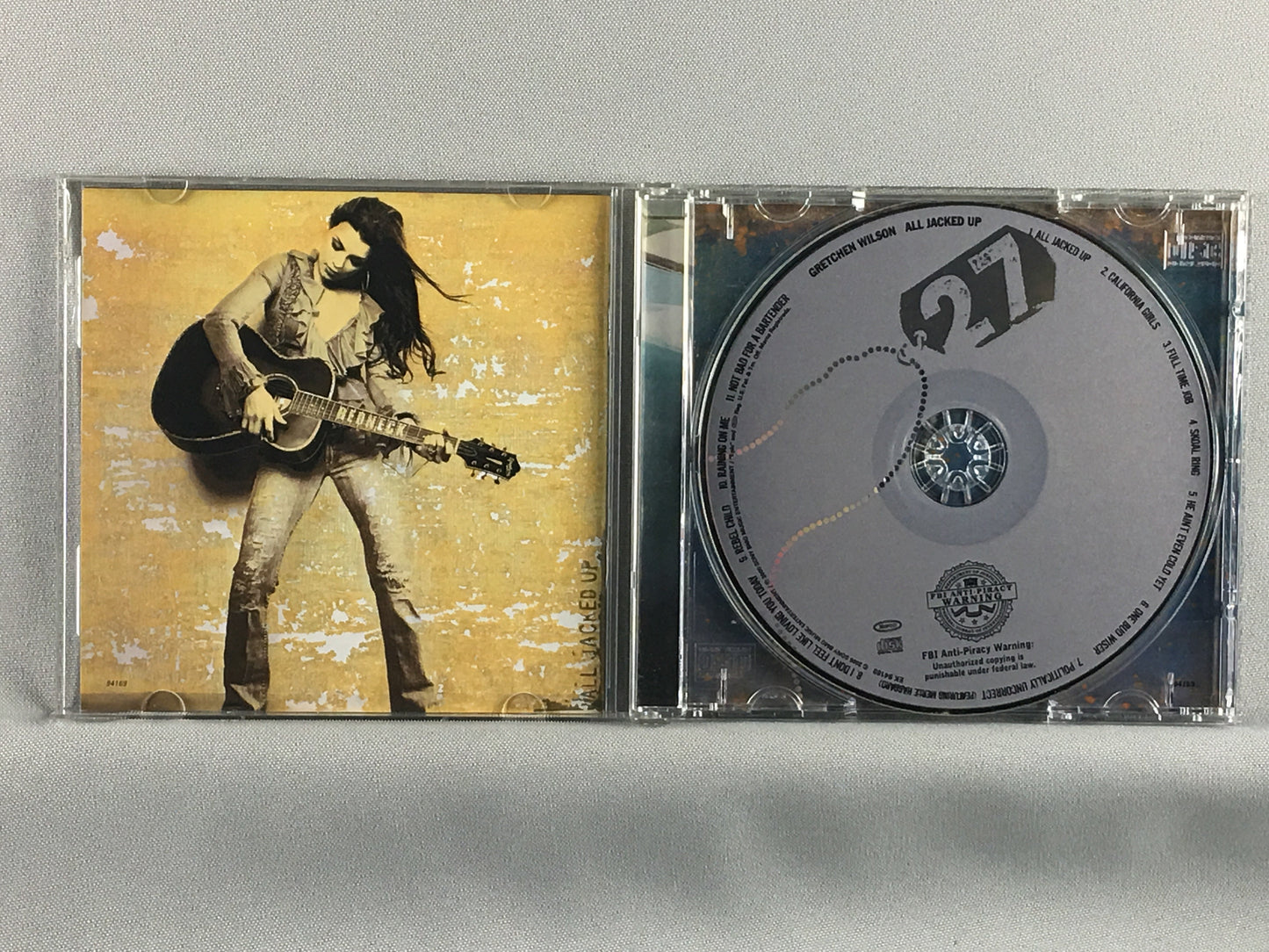Gretchen Wilson All Jacked Up Used CD VG+\VG+