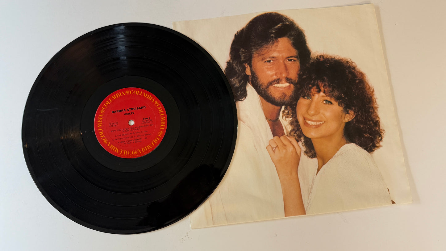 Barbra Streisand Guilty Used Vinyl LP VG\VG+