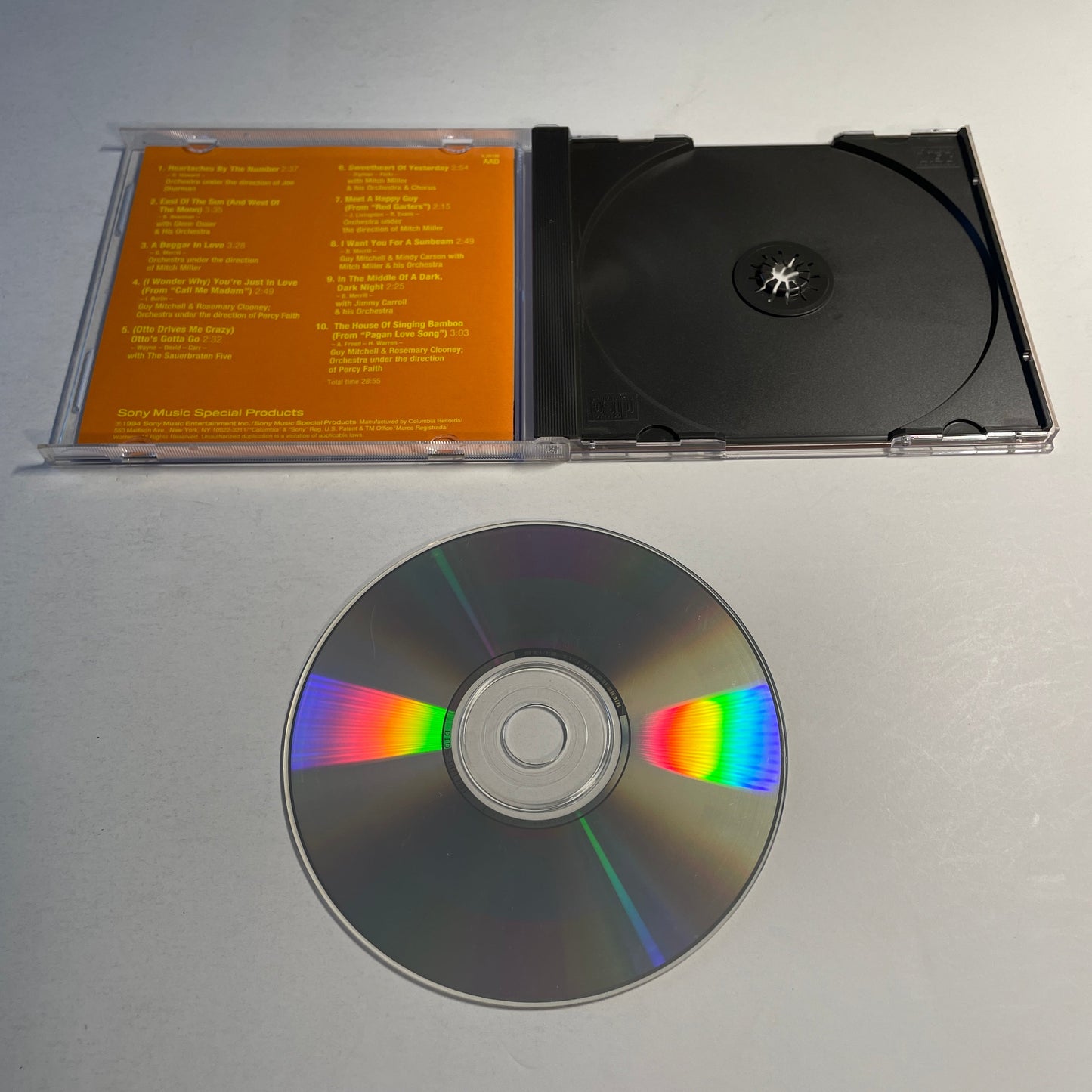 Guy Mitchell Guy Mitchell Sings And Remembers Used CD VG\VG+ Silver