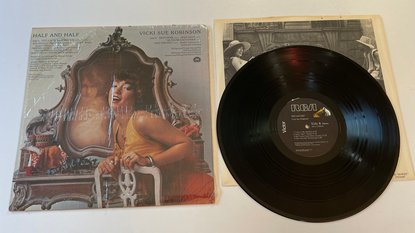 Vicki Sue Robinson Half And Half Used Vinyl LP VG\VG+