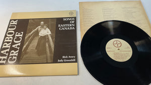 Rick Avery , Judy Greenhill Harbour Grace (Songs Of Eastern Canada) Used Vinyl LP VG+\VG+