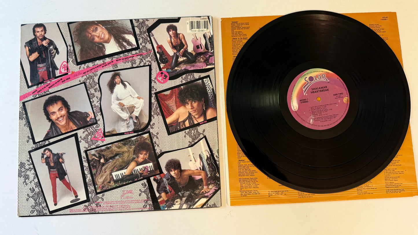 Shalamar Heartbreak Used Vinyl LP VG+\VG